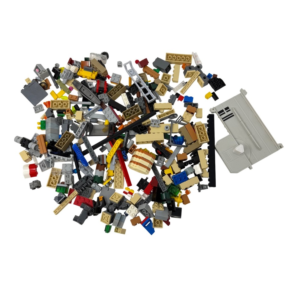 LEGO Mixed Bulk Lot 12.9oz Bricks Plates Technic Pieces Multi-Color Assortment
